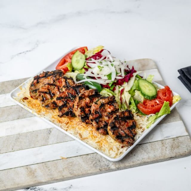 Kofte Kebab Plate.